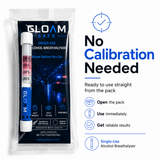 Gloam Single Use Alcohol Breathalyser 1pc