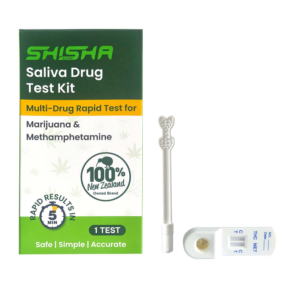 Saliva drug test kit contents