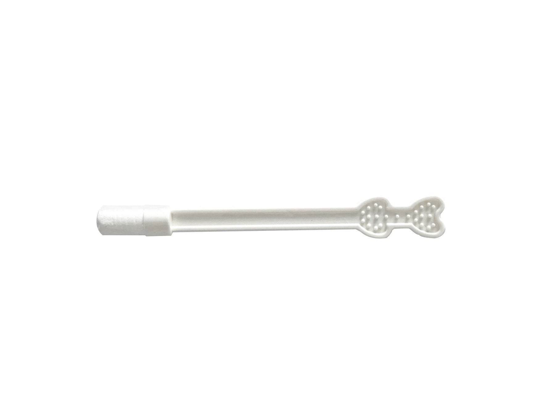 Saliva collection swab detail