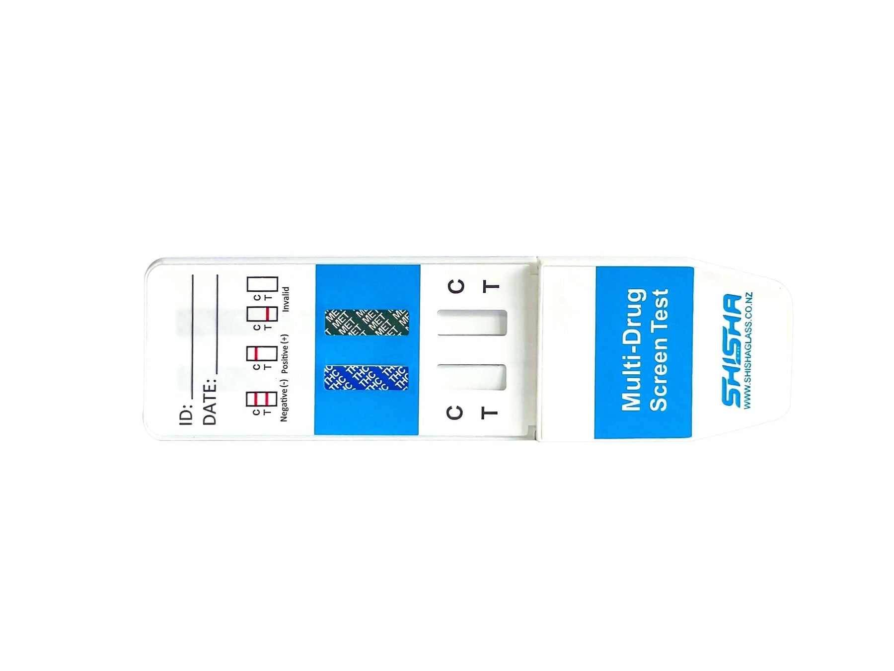 Urine drug test kit packaging detail